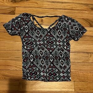 Aeropsotale printed top